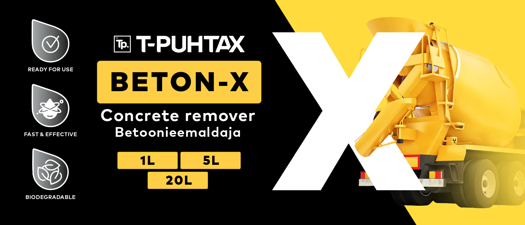 Betoonieemaldaja Beton-X